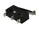 Snap switch; ON-(ON) nonfixed; 3pins. 3A/250VAC SPDT19.8x6.4x10.2mm; 6.3 mm connectors; with simulated roller lever HIGHLY