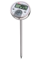Thermometer with long probe and metal enclousure -50 to +300 °C