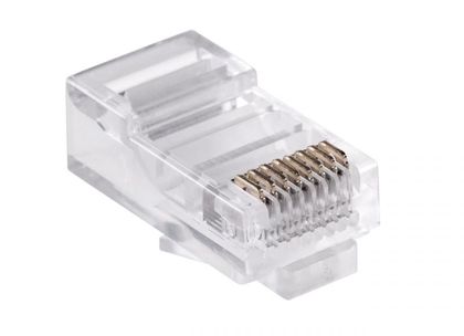 Modular Male Connector RJ45 (8P8C) for Stranded CAT 5e Cable TF-WM8P8C 5900804022961; 5901436719328