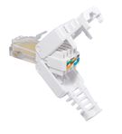 Tool-less RJ45 Plug for CAT 5, CAT 6 UTP Cables