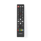 Replacement Remote Control | Suitable for: Philips | Fixed | 1 Device | Ambilight Button / Netflix Button / Rakuten TV Button | Infrared | Black