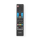 Replacement Remote Control | Suitable for: Samsung | Fixed | 1 Device | Netflix Button | Infrared | Black