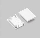 Endcaps for LED profile VARIO30-06, 2pcs. white, TOPMET