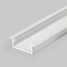 LED profile VARIO30-06, recessed, white, 2m, TOPMET