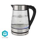 SmartLife Electric Kettle | Wi-Fi | 1.7 l | Glass | 40,60,70,80,90,100 °C | Temperature indicator | Rotatable 360 degrees | Concealed heating element | Strix® controller | Boil-dry protection | Android™ / IOS