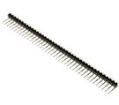 Pin header;pin strips;male;PIN:40;angled;2.54mm;THT;1x40