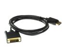 DisplayPort male to DVI male adapter cable - 1.8 m