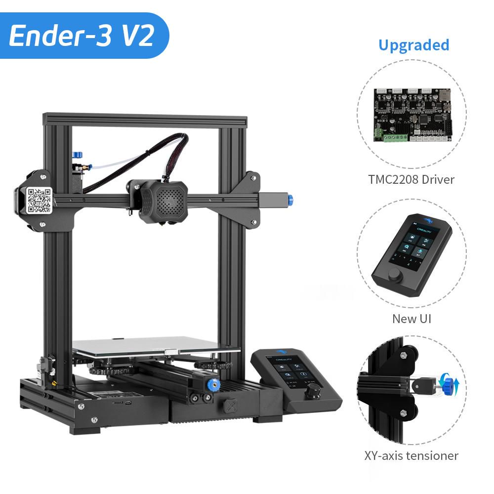 3D printeris ENDER-3 V2 220x220x250mm CREALITY ENDER-3V2