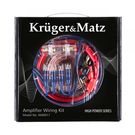 Kruger&Matz Amplifier Wiring Kit 4AWG(20mm²) CCA, Kruger&Matz