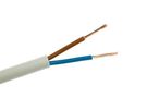 OMY Lietkabelis cable 2x2.5mm2 (white, 100m)