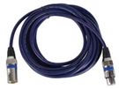 Professional DMX cable, XLR 3pin male to XLR 3pin female, 5.0m