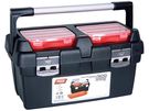 TAYG - Toolbox - 600 x 305 x 295 mm - with Tray & 2 Storage Boxes - 53,9 L