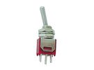 VERTICAL SUBMINIATURE TOGGLE SWITCH SPDT ON-ON