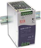 240W single output DIN rail power supply 48V 5A, Mean Well